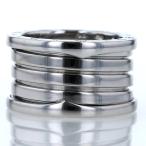 Yahoo! Yahoo!ショッピング(ヤフー ショッピング)BVLGARI ブルガリ K18WG ホワイトゴールド リング B-zero1 ビーゼロワン 4バンド ロゴ 幅広 ワイド 指輪 13号【新品仕上済】【el】【中古】