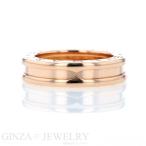Yahoo! Yahoo!ショッピング(ヤフー ショッピング)K18PG ピンクゴールド リング ブルガリ BVLGARI ビーゼロワン B-zero1 デザイン 箱付き 7号 47 指輪【新品仕上済】【el】【中古】