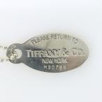 tefa колено TIFFANY&amp;Co. возврат tu plate колье серебряный [el][ б/у ]