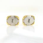 イヴサンローラン YVES SAINT LAURENT カフス メンズアクセサリー ブランドアイテム シルバー ゴールド【el】【中古】