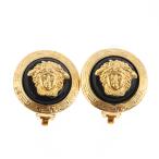 ヴェルサーチ VERSACE メデューサデザイン イヤリング レディース アクセサリー ゴールド【el】【中古】