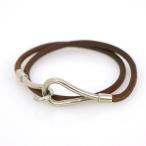 エルメス HERMES ジャンボブレス チョーカー レザー ブレスレット メンズ レディース アクセサリー【mi】【中古】