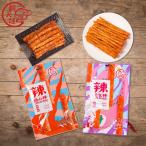 ショッピングラー油 辣条 ラーティアオ お菓子 翻天娃辣条【爆辣通心棒/元気棒 68g×3パック】麻辣食品小吃 素食手撕面筋 爆辣通心棒 ベースフード