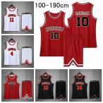 スラムダンクユニフォーム赤色背番号...