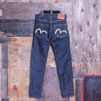 《30% OFF》【38インチ〜42インチ・ワンウォッシュ】Lot.2000T スリムテーパードフィット（TIGER PRESHRUNK デニム）／EVISUジーンズ