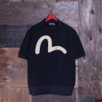 《GARY SS》 MOCKNECK TEE (KAMOME) BLACK/モックネック/EVISUジーンズ