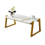 たたみテーブル ローテーブル 竹 多効能 和風 ティーテーブル 四角 ホワイト 応接間 書斎 ベッドルーム ホテル