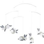 FLENSTED MOBILES　Circular bunnies（まあるいウサギ） FM-140 (フレンステッド モビール)