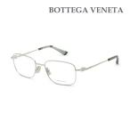 ショッピングボッテガ 国内正規品 ボッテガヴェネタ メガネ 眼鏡 フレーム のみ BV1333O-002 シルバー ノーズパッド メンズ