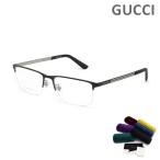 グッチ メガネ 眼鏡 フレーム のみ GG0694O-001 56 ブラック メンズ GUCCI