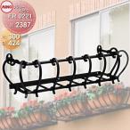 【無料★特典対象】 壁飾り 鋳物   ミノネット   格子フラワーボックス   H300mm×D42 ...