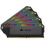 CORSAIR DDR4-3466MHz デスクトップPC用 メモリ DOMINATOR PLATINUM RGB シリーズ 64GB [16GB×4枚] CMT64GX4M4C3466C16