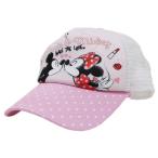 ディズニー ミッキー ミニー 帽子 女の子 キッズサイズ 子供 メッシュキャップ DISNEY ピンク KIDS