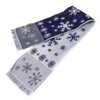 クールタオル 冷感タオル 接触冷感 日本製 熱中症対策 雪柄 ネイビー ネコポス対応 全国送料無料