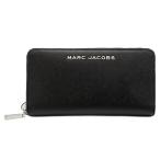 マークジェイコブス　MARC JACOBS　ラウンドファスナー長財布　4S4SMP006S02　ブラック　レザー　CONTINENTAL WALLET　コンチネンタル ラウンドジップウォレット