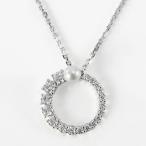 スワロフスキー　SWAROVSKI　ネックレス　5688751　Matrix 　マトリックス　ペンダント　ロジウムシルバー　ラウンドカット　パール