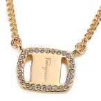 サルヴァトーレ フェラガモ　Salvatore Ferragamo 　ネックレス　76 0227 (717141)　 ゴールド　クリスタル　VARA　ヴァラ　アクセサリー