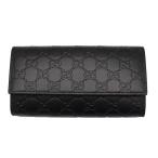 グッチ GUCCI 長財布 779785 CWC1G 1000 ブラック グッチシマ レザー GGエンボス レザーウォレット Outlet アウトレット