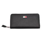 ショッピングHILFIGER トミーヒルフィーガ　TOMMY HILFIGER　長財布　AW0AW17585 BDS　ブラック　フェイクレザー　TJW MUST LARGE ZIP AROUND　トミージーンズ　ヨーロッパライン
