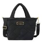 マークジェイコブス　MARC JACOBS　トートバッグ　ショルダーバッグ　M0016681　ブラック 001　キルティング　ナイロン　２ウェイ