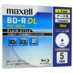 爆買maxell データ用ブルーレイディスク BR50PPLWPB.5S BD-R DL 4倍速 5枚組