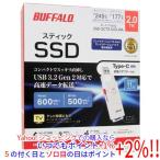 BUFFALO バッファロー スティック型外付けSSD SSD-SCT2.0U3-WA 2TB ホワイト