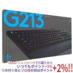 【中古】ロジクール G213 RGB Gaming Keyboard G213r ブラック 元箱あり