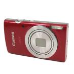 【中古】Canon製 デジカメ IXY 180 レッ