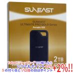旭東エレクトロニクス 外付けSSD SUNEAST ULTIMATE PRO GOLD SEPS0002T2LG1F ブラック 未使用