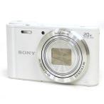 【中古】SONY製 Cyber-shot DSC-WX350 ホワイト/1820万画素 訳あり [管理:1050026599]