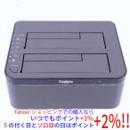 [ б/у ]Logitec Logitec копирование подставка HDD дупликатор LHR-2BDPU3ES черный оригинальная коробка есть 