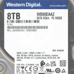 . покупка [ б/у ]Western Digital HDD WD80EAAZ 8TB SATA600 5640 8000~9000 часов в течение 