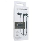 爆買audio-technica USB Type-C用イヤホン ATH-CKD30C BK ブラック