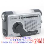 [ б/у ]SONY производства рука поворот зарядка FM/AM портативный радио ICF-B03/S оригинальная коробка есть 