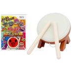 【中古】太鼓の達人Wii 超ごうか版 [太鼓とバチ同梱版] 外箱なし Wii [管理:1350002582]