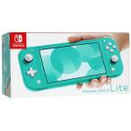 ショッピング任天堂スイッチ 【中古】任天堂 Nintendo Switch Lite(ニンテンドースイッチ ライト) HDH-S-BAZAA ターコイズ 元箱あり [管理:1350006200]