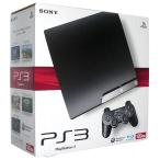 [ б/у ]SONY PlayStation 3 120GB черный CECH-2100A контроллер * резина пара нет оригинальная коробка есть [ управление :1350011627]