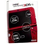[ б/у ] nintendo New Nintendo 3DS LL металлик красный оригинальная коробка есть [ управление :1350011762]