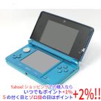 【中古】任天堂 ニンテンドー3DS アクアブルー CTR-S-BAAA 本体のみ 本体・液晶画面いたみ