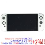 【中古】任天堂 Nintendo Switch 有機ELモデル HEG-S-KAAAA ホワイト 本体・Joy-Conのみ 液晶画面・Joy-Conいたみ