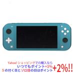 【中古】任天堂 Nintendo Switch Lite(ニンテンドースイッチ ライト) HDH-S-BAZAA ターコイズ ゴムなし・液晶いたみ