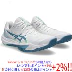 asics アシックス 27.0cm バレーボールシューズ SKY ELITE FF 3 1051A080 ホワイト/サバ ブルー