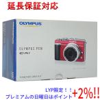 OLYMPUS マイクロ一眼 E-PL1 ルビーレッド パンケーキキット 未開封