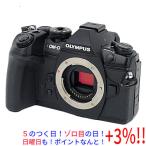 【５のつく日！ゾロ目の日！日曜日はポイント+3％！】【中古】OLYMPUS ミラーレス一眼カメラ OM-D E-M1 Mark II ボディ ブラック 元箱あり