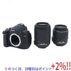 【５のつく日！ゾロ目の日！日曜日はポイント+3％！】【中古】Nikon デジタル一眼レフ D5000 ダブルズームキット 訳あり