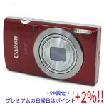 【プレミアムな日曜日はお買い得!LYP会員は限定ポイント+2%!】【中古】Canon製 デジカメ IXY 160 レッド 2000万画素 本体のみ