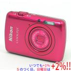 [ б/у ]Nikon цифровая камера COOLPIX S01 розовый 1014 десять тысяч пикселей корпус ... оригинальная коробка есть 