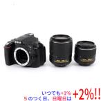 【いつでも+1％！5のつく日と日曜日は+2%！】【爆買】【中古】Nikon D5300 ダブルズームキット2 D5300WZBK2 訳あり