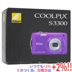 [ в любое время +1%!5. .. день . воскресенье. +2%!][. покупка ][ б/у ]Nikon производства цифровая камера COOLPIX S3300 лаванда лиловый /1600 десять тысяч пикселей оригинальная коробка есть 