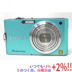 [ б/у ]Panasonic LUMIX DMC-FX66-A голубой /1470 десять тысяч пикселей жидкокристаллический экран ... оригинальная коробка есть 